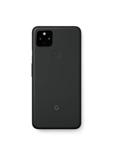 Google Pixel 4a with 5G (2020) G025I 128GB + 6GB RAM Factory Unlocked 5G Smartphone (Just Black)