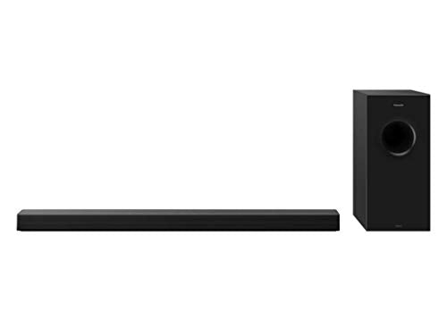Panasonic SC-HTB600EGK Soundbar, 360W, Dolby Atmos, Surround 2.1 ch, Subwoofer Wireless, Bluetooth, HDMI eArc, Compatibile con Through 4K, Design Minimal, Input Ottico, Nero - Eccomi OnLine