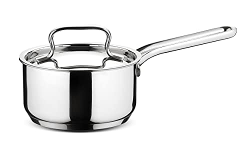 Lagostina Sfiziosa Set di Pentole per Induzione, Acciaio Inossidabile, Argento, 18 cm, 10 unità