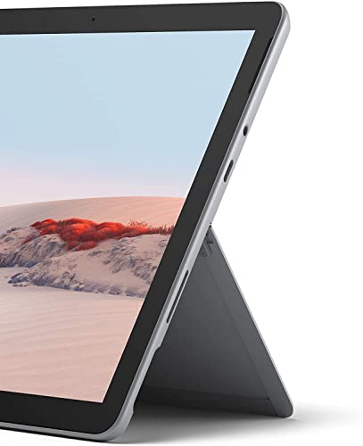 Microsoft Surface GO 2 Tablet, 10.5'', 4 GB RAM, 64 GB SSD, Dual-Core Intel Pentium Gold 4425Y, Windows 10 Home, Platino