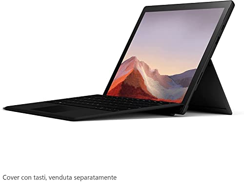 Microsoft Surface Pro 7, Core i5, RAM 8 GB, SSD 256 GB, Nero