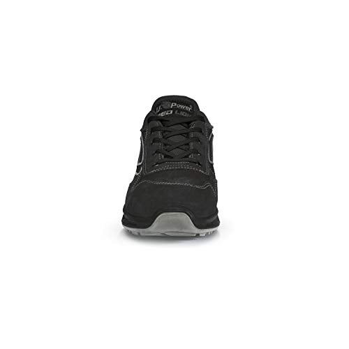U POWER RL20013 Scarpe da Lavoro, Nero/Grigio, 42 EU