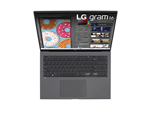 LG Gram 16Z90Q PC, Tastiera Italiana, Grigio