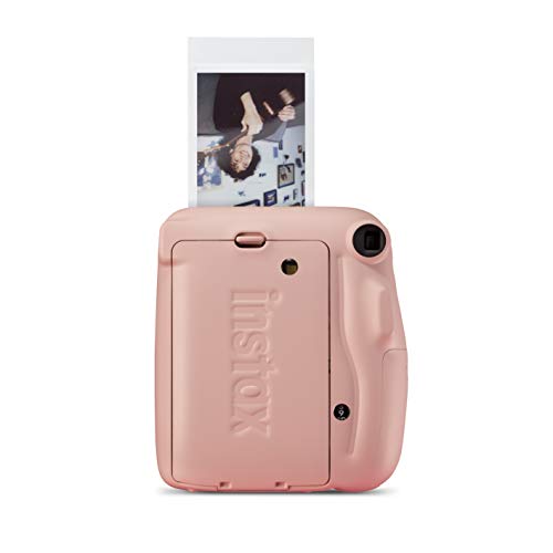 Fujifilm Instax mini 11 Blush Pink | Fotocamera a sviluppo istantaneo | Modalità Selfie | Esposizione Automatica | Foto Formato mini 62 x 46 mm