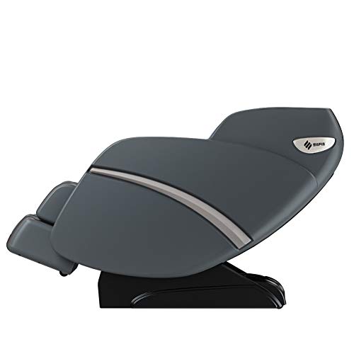 Poltrona Massaggiante 3D, massaggio rilassante, massaggio completo multifunzionale, massaggio intelligente (grigio-marrone)