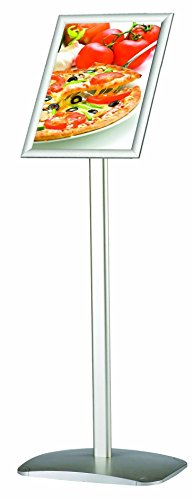 DISPLAY SALES espositore da terra DIN A4 per manifesti 210 x 297 mm