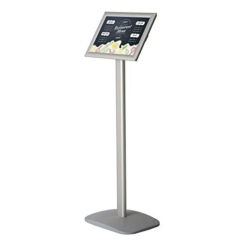 DISPLAY SALES espositore da terra DIN A4 per manifesti 210 x 297 mm