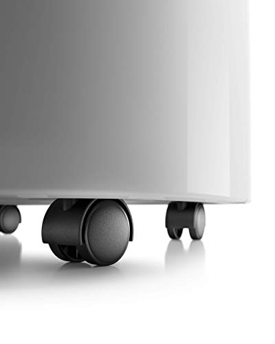 De'Longhi Pac EL92 Silent, 50 W, 62 Decibel, Plastica, Bianco e Nero