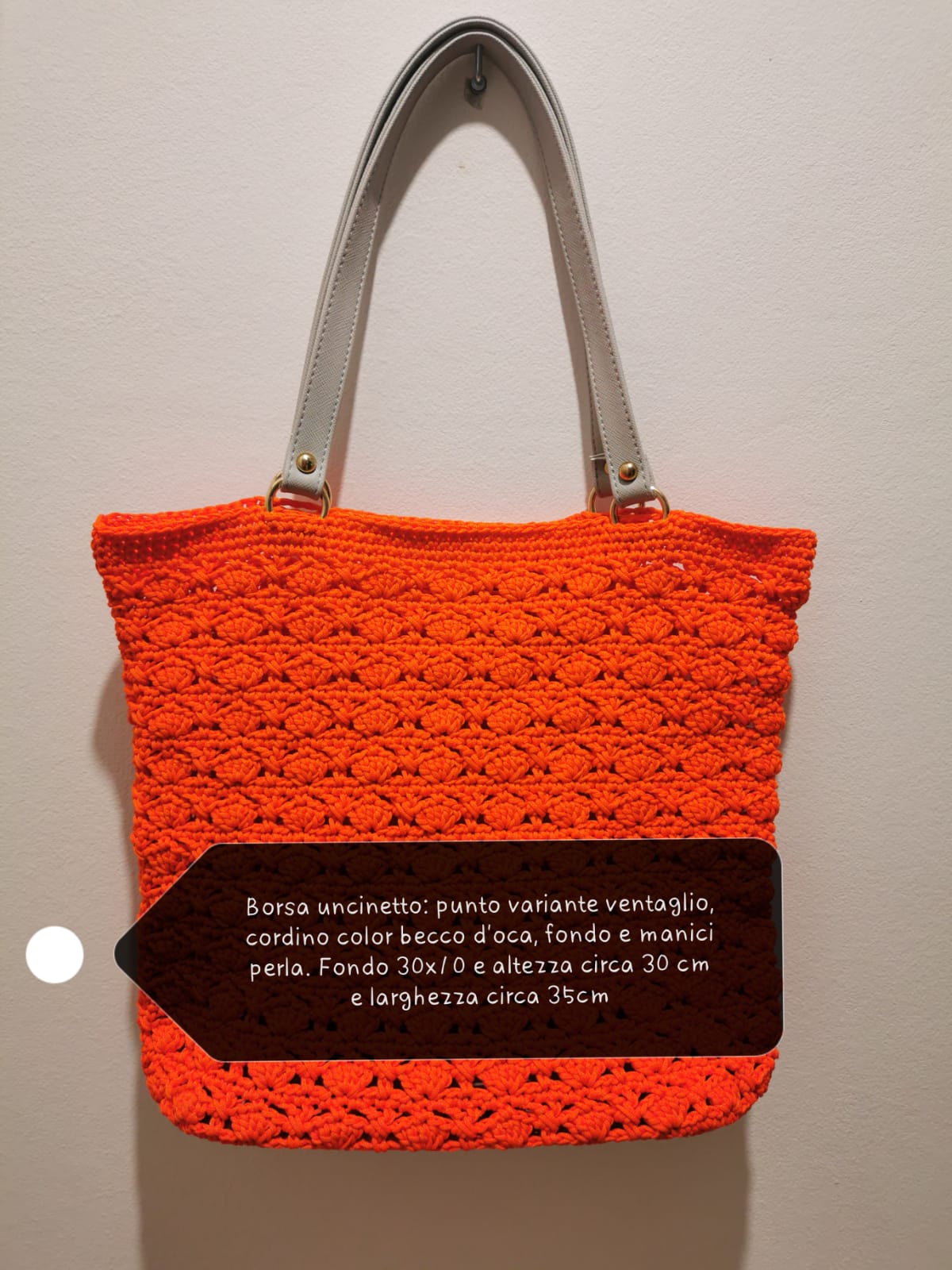 BORSA ALL'UNCINETTO, BECCO D'OCA