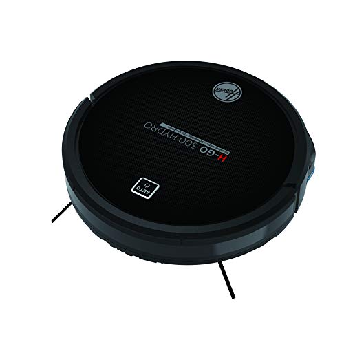 Hoover 38383000, H-Go 300 Hydro HGO320H 011 Robot Multifunzione 2in1, aspirazione+Lavaggio, Hi-Gloss Black