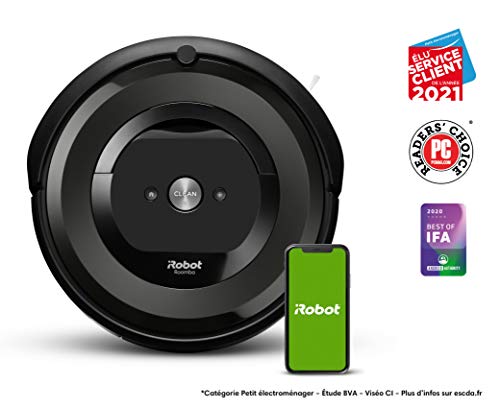 iRobot Roomba e5154, Wi-Fi, Argento