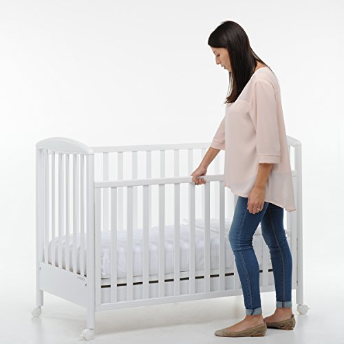Foppapedretti Dolcecuore 500 Lettino con Sponda Regolabile, Bianco