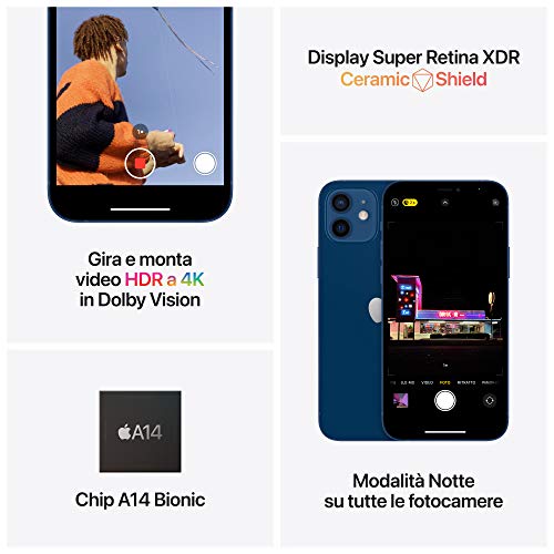 Novità Apple iPhone 12 (128GB) - nero - Eccomi OnLine