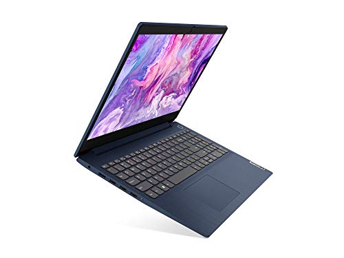 Lenovo IdeaPad 3 Notebook, Display 15.6" FullHD, Processore Intel Core i5-10210U, 256 GB SSD, RAM 8 GB, Windows 10, Abyss Blue