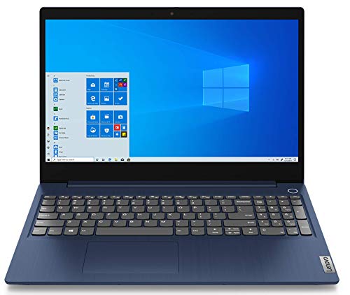 Lenovo IdeaPad 3 Notebook, Display 15.6" FullHD, Processore Intel Core i5-10210U, 256 GB SSD, RAM 8 GB, Windows 10, Abyss Blue