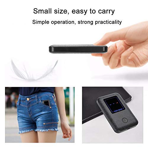 Garsent Router Wireless 4G Portatile, Router Wireless Portatile 2.4G 150Mbps 4G LTE Wi-Fi Box Router/Scheda Wireless WiFi USB con Batteria 2100mAh Mobile Wi-Fi Mobile. - Eccomi OnLine