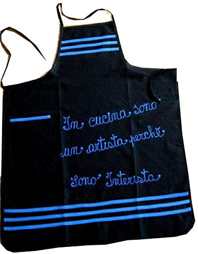 Trama Toscana Grembiule del Tifoso Inter cm 75x90 in Cotone 100% - Eccomi OnLine