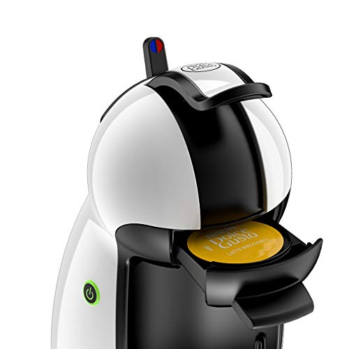 De'Longhi EDG100.W Piccolo - Macchina per caffè Espresso e Altre Bevande in Capsula Nescafe Dolce Gusto, 1460 W, 15 bar, Plastica, Bianco - Eccomi OnLine