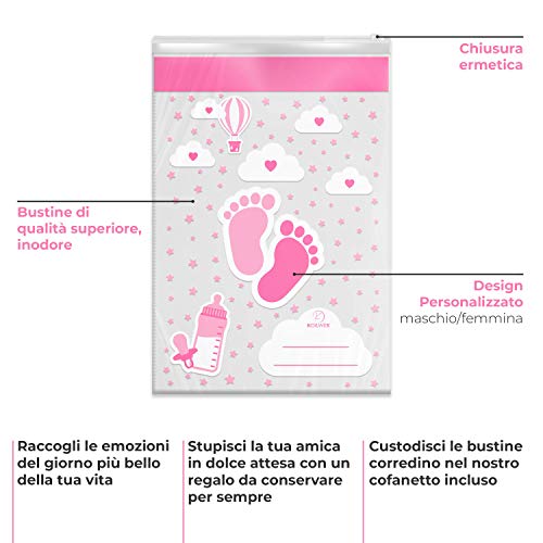 6 Bustine Corredino Neonato Ospedale