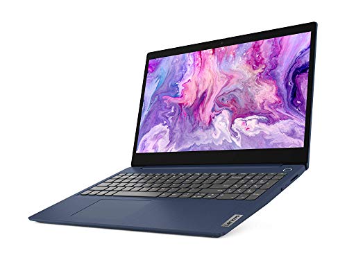 Lenovo IdeaPad 3 Notebook, Display 15.6" FullHD, Processore Intel Core i5-10210U, 256 GB SSD, RAM 8 GB, Windows 10, Abyss Blue