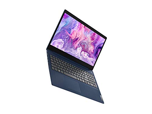 Lenovo IdeaPad 3 Notebook, Display 15.6" FullHD, Processore Intel Core i5-10210U, 256 GB SSD, RAM 8 GB, Windows 10, Abyss Blue