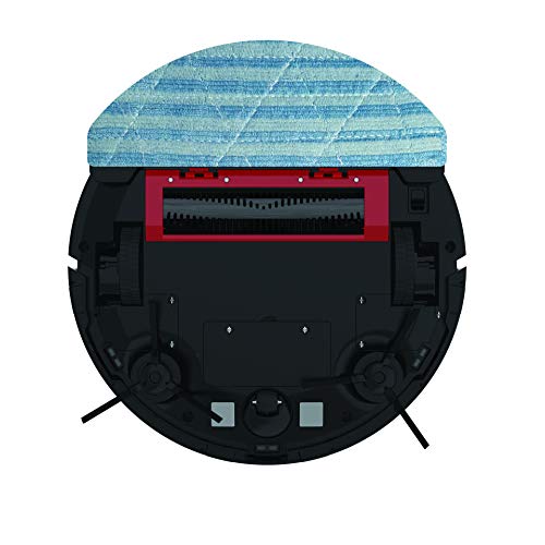 Hoover 38383000, H-Go 300 Hydro HGO320H 011 Robot Multifunzione 2in1, aspirazione+Lavaggio, Hi-Gloss Black
