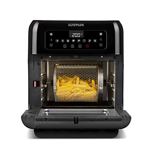 G3Ferrari G10136-Friggisano 2.0 Forno Air Fryer, 1500 W, 11 Litri, Plastica, Nero