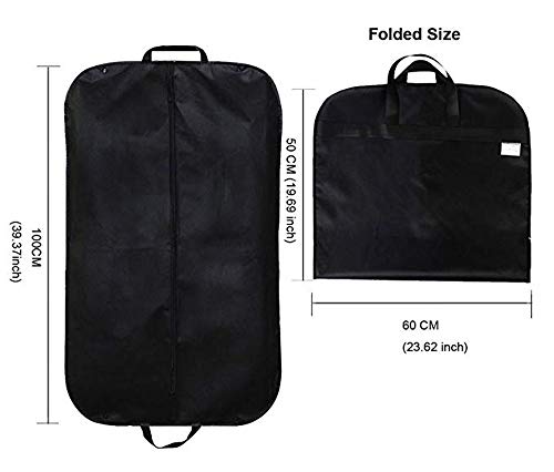 Set da 2 Porta Abiti 100cm – Nero