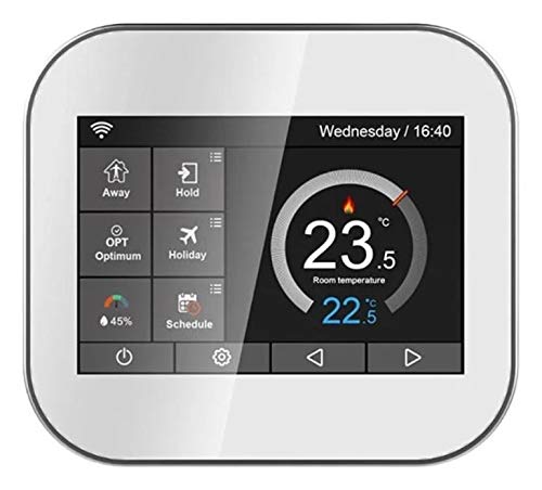 Termostato Wifi con Display LCD a Colori Touch Screen per Caldaia gestibile tramite APP