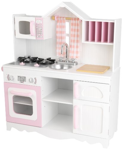 Rosa Cucina Bimbi In Legno Kidkraft Cucina Legno Bambina