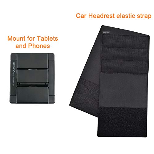 Wanpool - Supporto per poggiatesta auto per tablet e telefoni con schermo da 5-10,5" – Apple iPhone, iPad Air Mini, Samsung Galaxy, Nintendo Switch - Eccomi OnLine