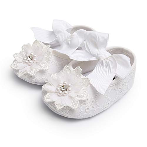 Scarpe + Fascia Fiore per neonata