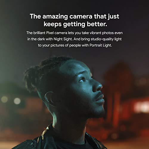 Google Pixel 4a with 5G (2020) G025I 128GB + 6GB RAM Factory Unlocked 5G Smartphone (Just Black)