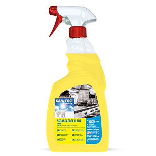 Sanitec Sgrassatore Ultra, Limone, Spray 750 ml - Eccomi OnLine