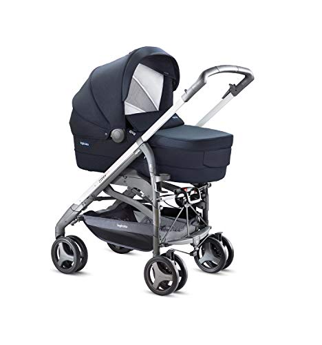 Inglesina Zippy System Pro Sistema Trio Con Passeggino, Carrozzina, Seggiolino Auto e Borsa