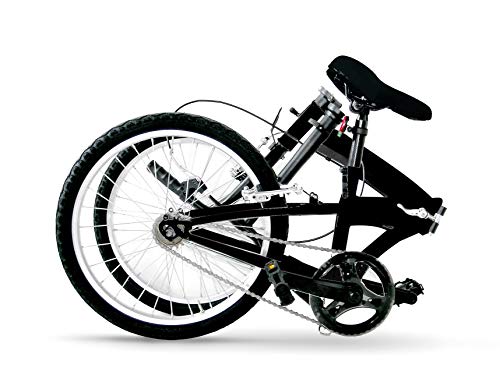 Nilox X0, Bici Pieghevole, Ruote 20'', Nero Opaco - Eccomi OnLine