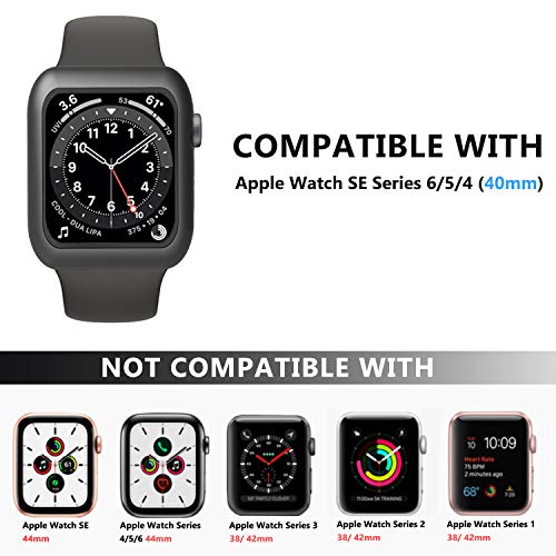 Cover Apple Watch Series 6/SE/Serie 5/Series 4 con Vetro Temperato 44mm