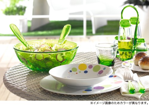 Guzzini Menage Set Olio Aceto Sale e Pepe Gocce, Trasparente, 17 x 15 x h22.5 cm - Eccomi OnLine