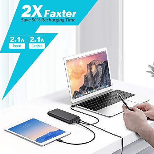 Power Bank 26800mAh, Carica Batteria Portatile per Cellulare, Tablet e dispositivi USB