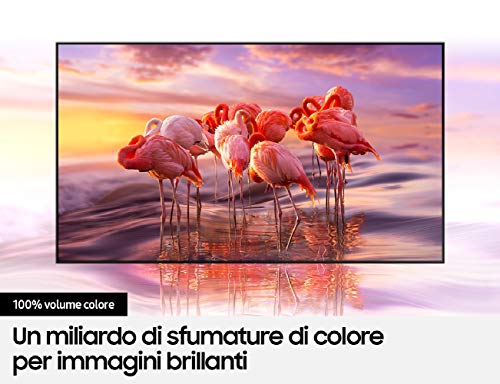 Samsung 50” QE50Q60TAUXZT Smart TV, QLED 4K, UHD, Dual LED, Wi-Fi, Nero, 2020.