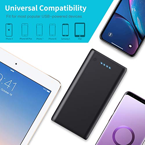 Power Bank 26800mAh, Carica Batteria Portatile per Cellulare, Tablet e dispositivi USB