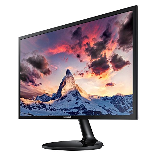 Samsung S24F350FH Monitor 24" Full HD, 1920 x 1080, 60 Hz, 5 ms, D-Sub, HDMI, Pannello PLS, Nero