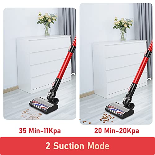 Aspirapolvere Senza Fili Potente 20Kpa 4 in 1