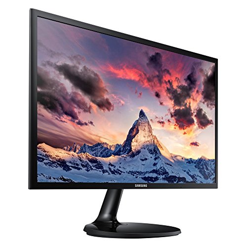 Samsung S24F350FH Monitor 24" Full HD, 1920 x 1080, 60 Hz, 5 ms, D-Sub, HDMI, Pannello PLS, Nero
