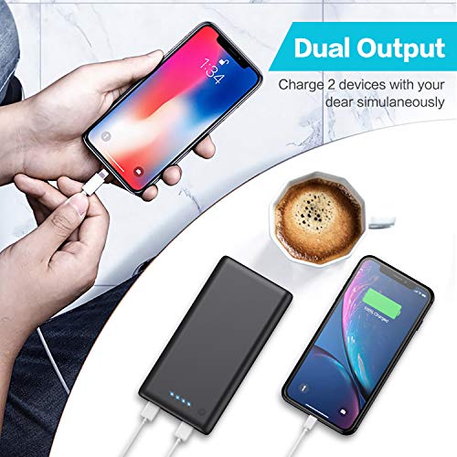 Power Bank 26800mAh, Carica Batteria Portatile per Cellulare, Tablet e dispositivi USB