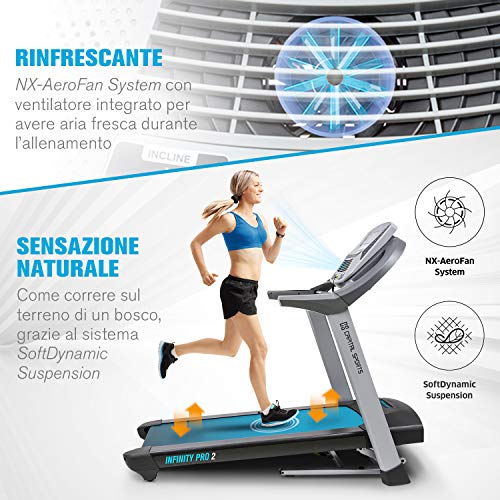 Capital Sports Infinity PRO 2.0 - Tapis Roulant