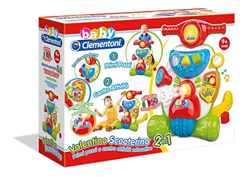 Valentino Scooterino Primi Passi, 9+ Mesi, Multicolore, 14942
