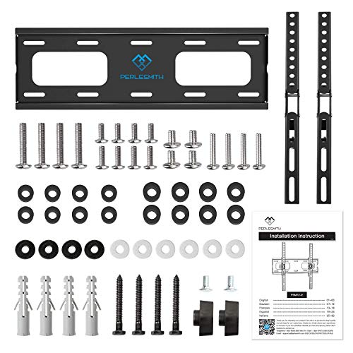 Supporto TV Inclinabile - Staffa da Parete per TV da 26-55 Pollici, Max VESA 400x400, Staffa Ultra Resistente 60 kg
