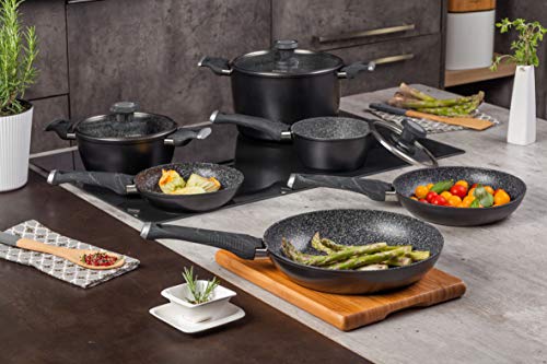 Tognana Sphera Set di pentole, Alluminio 9Pz