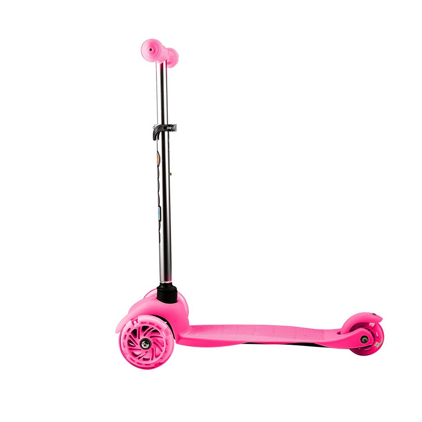 Profun Monopattino 3 Ruote Scooter con Luci LED Manubrio Altezza Regolabile 57-69cm con Freno Posteriore per Bambini 3-6 Anni, Verde - Eccomi OnLine